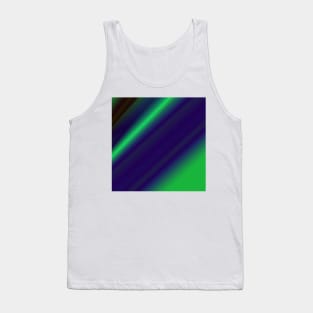 BLUE GREEN BLACK ABSTRACT TEXTURE Tank Top